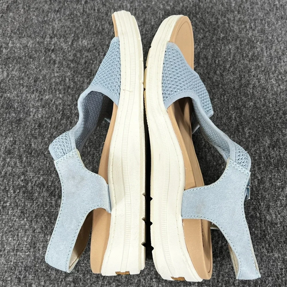 Dr Scholls Sandals Time Off Sun Light Blue‎ Women's 7 M